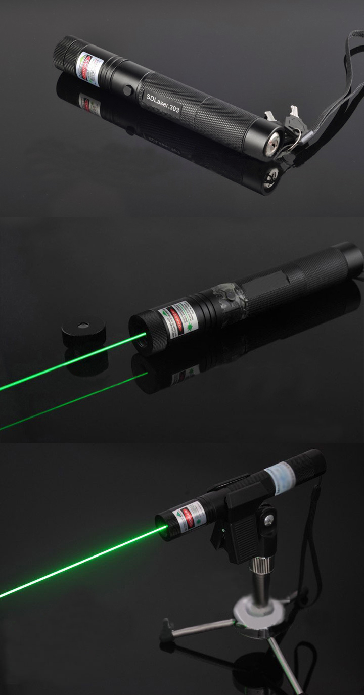 laser pointer flashlight