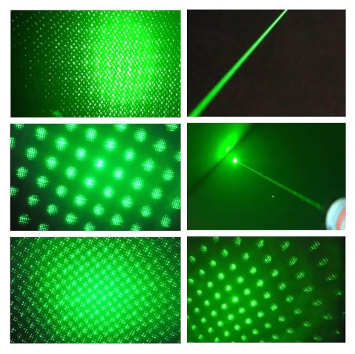  Green Laser Pointer With Star Pattern 10mW